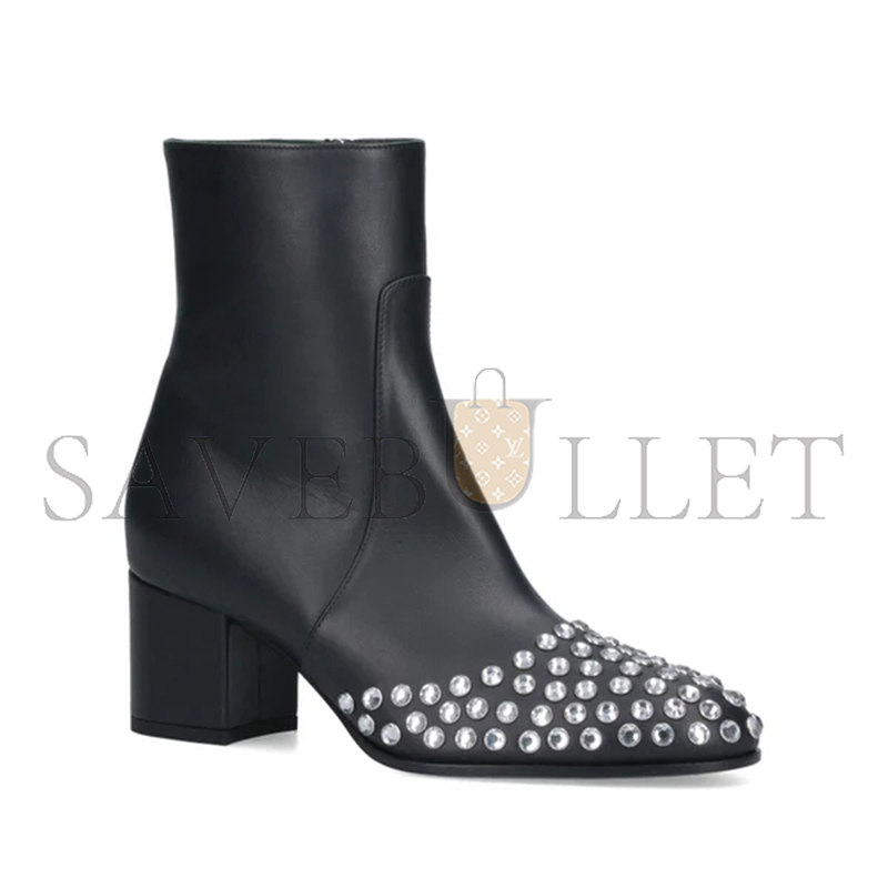 A1a1a BLACK ANKLE BOOTS AA3B089CK291